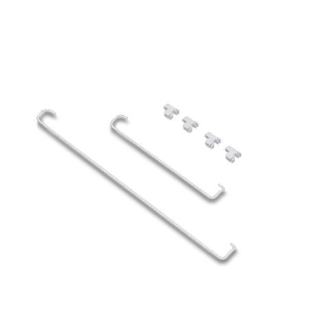 S WIRE SHELF RAILS/HOLDERS