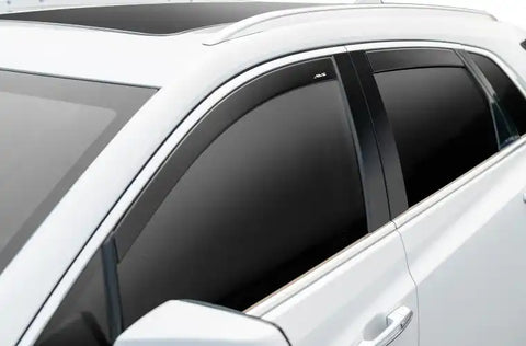 Auto Ventshade (AVS) 894102 - Ventvisor Deflector Smoke Low Profile Outside Mount 4 pc.