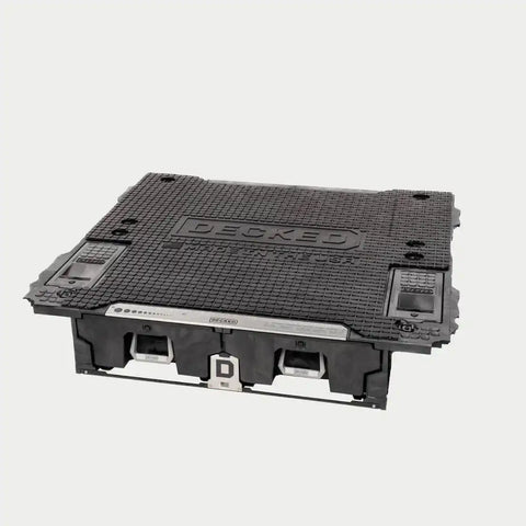 Decked A0077-BMYL-BLK Tool Box Mat 57 To 74-1/2 Inch Length x 53.7 To 63-1/2 Inch Wi