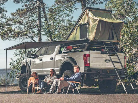 Havoc Offroad OL-104 Tent RealTruck GoTent Bed Rack Mount 84 Inch Length x 51.6 In
