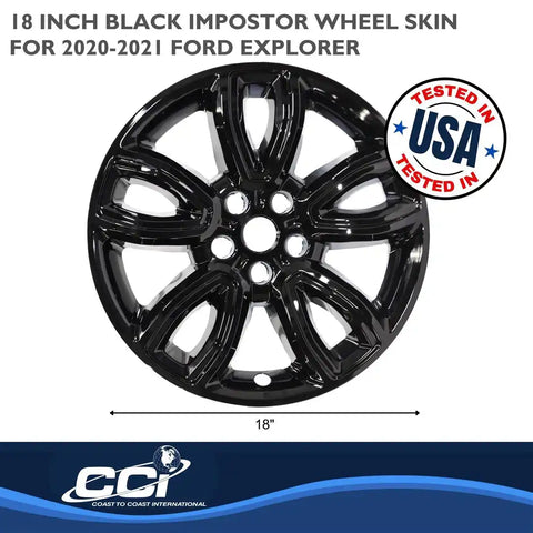 Coast To IMP468BLK Wheel Cover