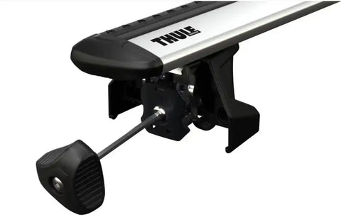 Thule 710701 - ThuleEvo Fixed Point Black For Vehicles 4-Pack