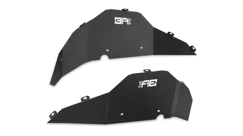 BODY ARMOR JL-6101 FENDER LINER; REAR; METAL; BLACK;