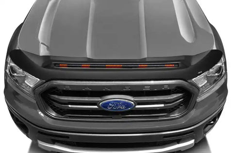 Auto Ventshade (AVS) 953166 - Aeroskin LightShield Pro Hood Protector Black