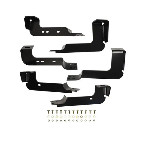 Westin 22-1075 - Premier Oval Nerf Step Bar Mount Kit Crew Cab