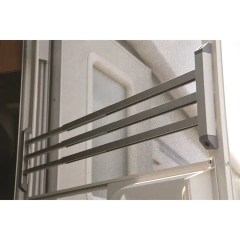 Camco 43971 Screen Door Push Bar Three Bar Style Adjustable From 20 Inch to 32 Inch