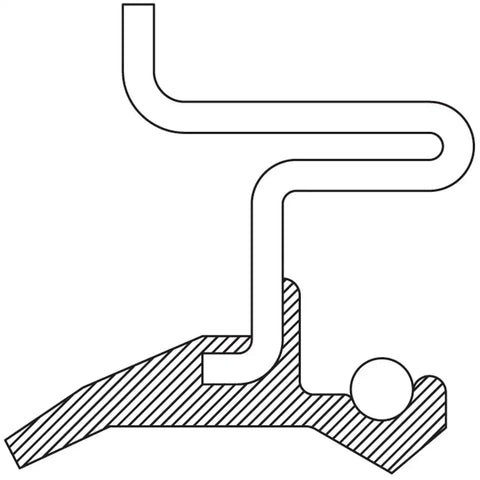 NATIONAL 4370N OIL SEAL