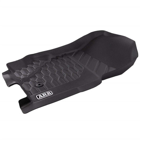 ARB 4080100 Floor Liner Molded Fit Raised Edge Black Thermoplastic Elastomer 3 P