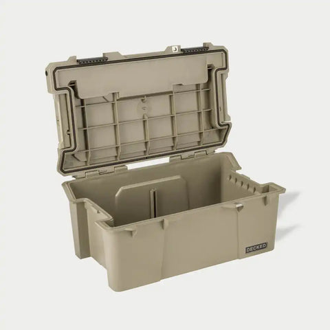 Decked A0010-SIXR-TAN Tool Box Sixer 16 Portable Single Lid For Use In Decked Sys