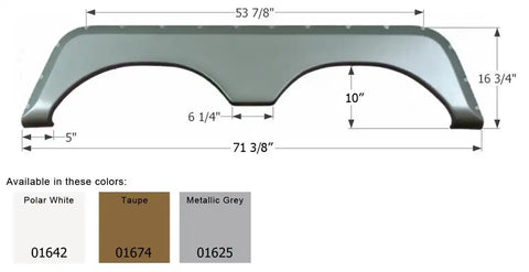 ICON 01642 JAYCO FENDER FS771PW
