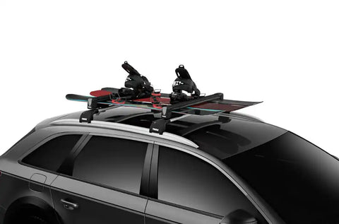 Thule 732412 Ski Carrier Component SnowPack M Ski Rack For Mounting All Types Of Skis And Snow Boards