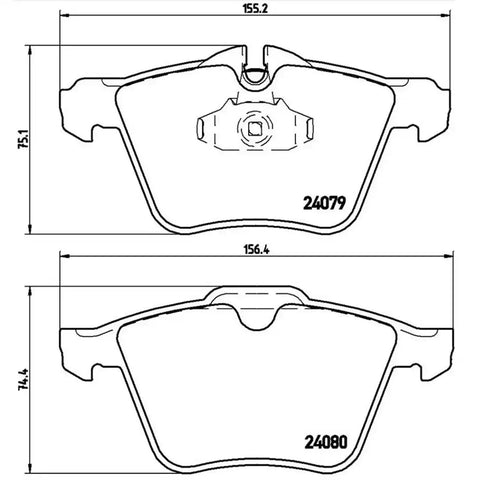DISC BRAKE PAD SET