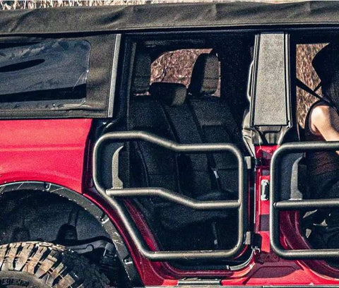 Havoc Offroad HFB-10-003 Door Tubular Lower Half Rotary Latch Textured Black Ste