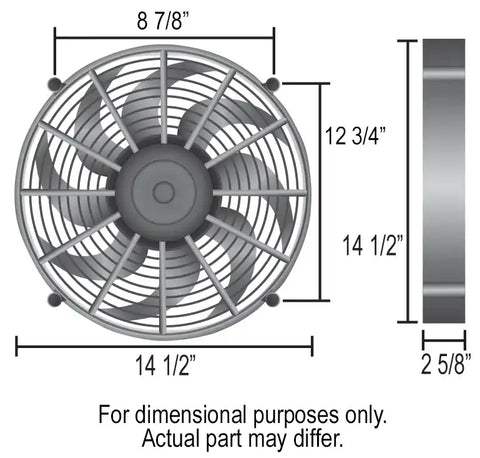 14IN HIGH OUTPUT ELECTRIC