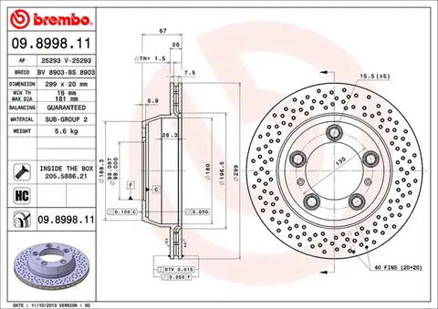 DISC BRAKE ROTOR