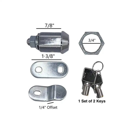 7/8' ACE COMPATRMENT LOCK