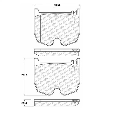 POSIQUIET SEMI MET PADS