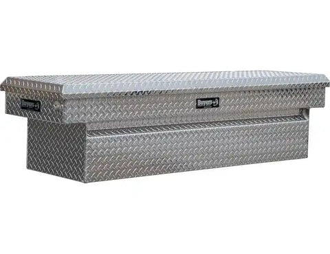 Buyers Products 1709415 Tool Box Crossover Single Lid Diamond Tread Aluminum
