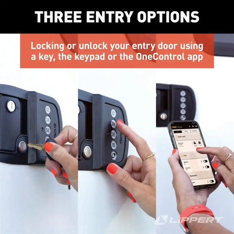 RV BLUETOOTH DOOR LOCK V1 LEFT HAND
