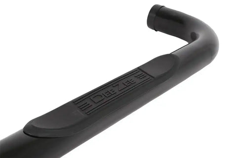 Dee Zee DZ372521 Nerf Bar With Step Pads 3 Inch Round Bent Powder Coated Black S