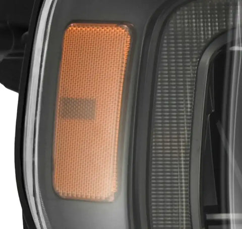 AlphaRex 880169 - 2021 2023 Ford F-150 Projector Headlights Alpha- Black