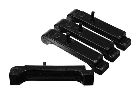 ENERGY SUSPN 3.6118G RADIATOR ISOLATOR PAD SET; BLACK; B