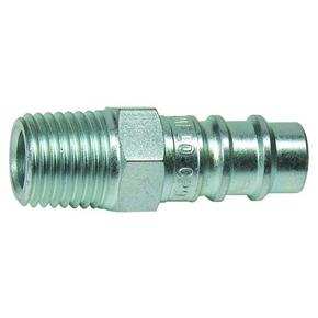 CP91 COUPLER PLUG STEEL HI-FLO 1/4M
