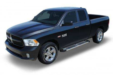 Raptor 1775-ALM - 6 in. OEM Running Boards 75 Rocker Panel Mount Aluminum
