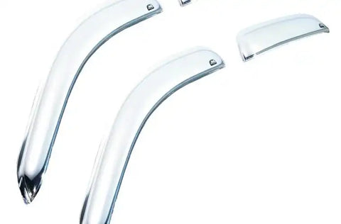 Auto Ventshade (AVS) 684155 - Ventvisor Deflector Chrome Outside Mount 4 pc