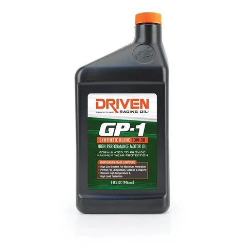 DRIVEN RACE 19306 GP-1 SEMI-SYN 10W-30 PERF OIL QT