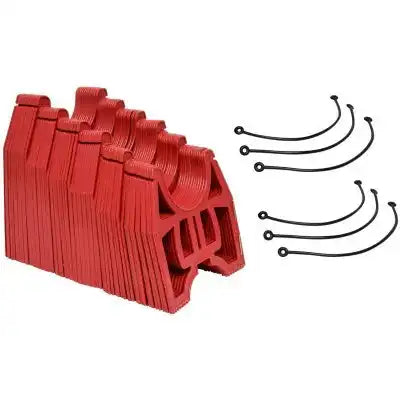 HOSE SUPPORT 20 FOOT RED