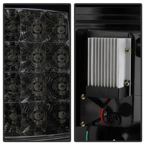 Spyder Automotive 5078148 Tail Light Assembly LED Smoke Lens Black Housing Uses O