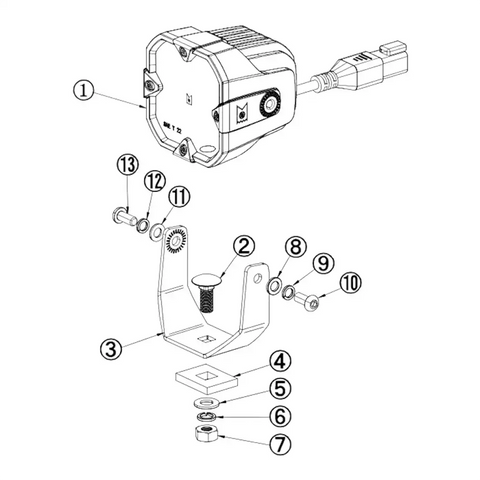 ARC LIGHTING 4211D CONCEPT POD PRO  3  CUBE  DRIVING B