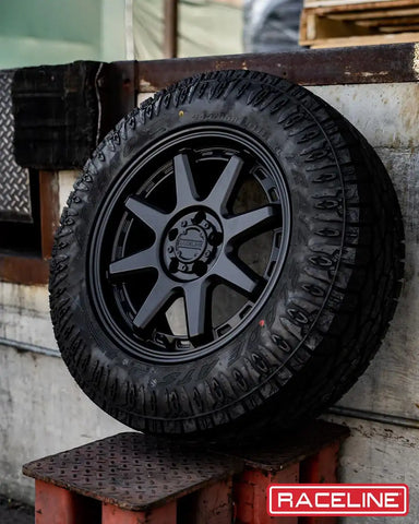 RACELINE 947B-21050-19 SCOUT SATIN BLACK 20X10 5X127 -19M