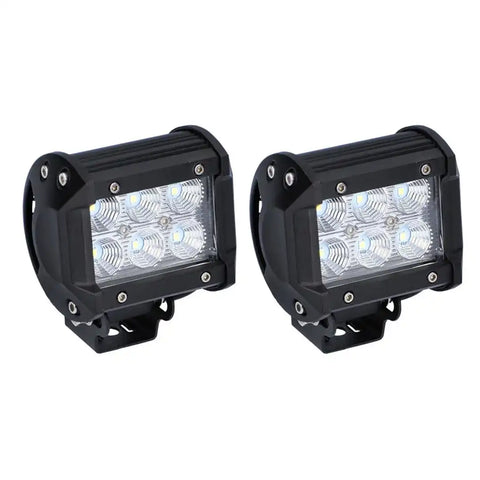 CUBE LED LIGHTS - 4 INCH PAIR