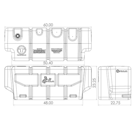 TITAN FUEL 5015100 100GALLONEXTRAHEAVYDUTY CROSS-LINKE