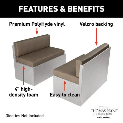 40' DINETTE CUSHIONS