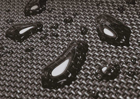 3D KAGU FLOOR MAT 2 ROW SET BLACK