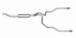 Gibson Performance Exhaust 5561 Cat-Back Dual Split System Aluminized