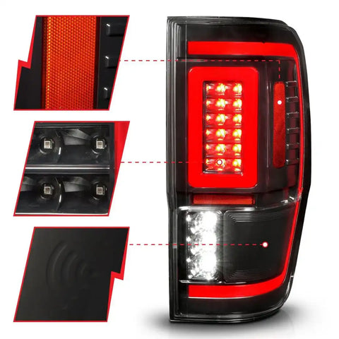 ANZO 311446 TAIL LT LED RANGER BLACK 19-22