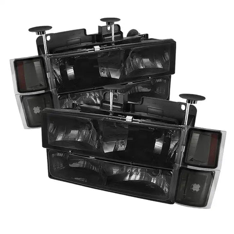 SPYDER 5072238 8PC LIGHT KIT SMOKED