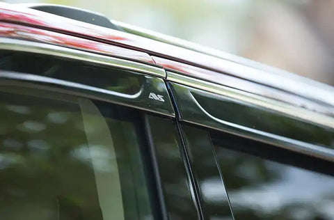 Auto Ventshade (AVS) 794052 - Ventvisor Deflector Smoke w/Chrome Trim Low Profile 4 pc.