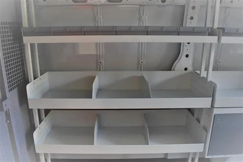 ROLACASE RSSHL/D/6S VAN STORAGE SHELF BIN DIVIDERS