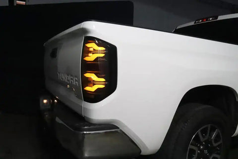 AlphaRex 672030 - LED Taillights Alpha-Black 2014-2021 Toyota Tundra