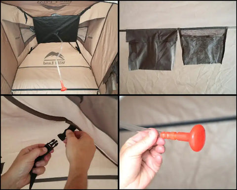 WILD LAND CAMPING GEAR - CHANGING R