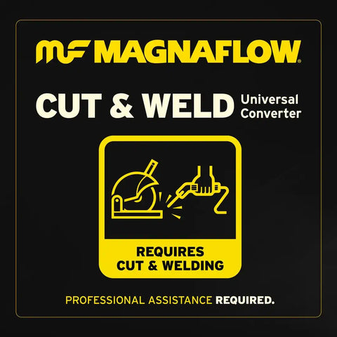 MAGNAFLOW 91006 U/C CONV UNIV 2.5 FED