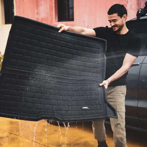 3D MATS/U-AC M1RI0011309 RIVIAN R1S 2022-2023 KAGU BLACK CAR