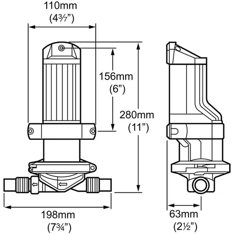 WHALE BP2052 GULPER 320 12V RETAIL