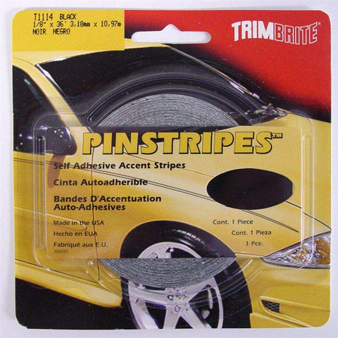 1/8 PINSTRIPE TAPE BLACK