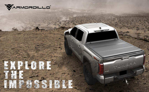 Armordillo 8717806 Tonneau Cover CoveRex TFX Series Hard Folding Low Profile 2 Fo